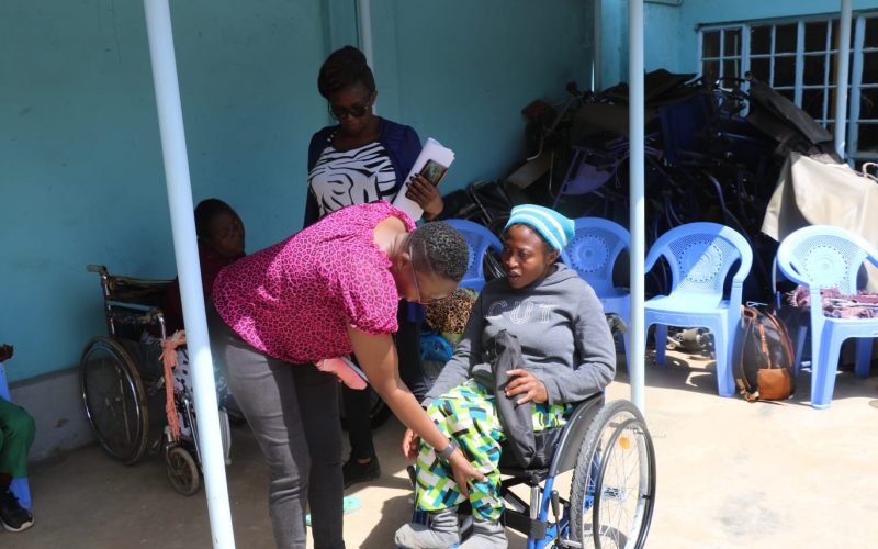 Issuance wheel chairs to children and adults living with disability 2