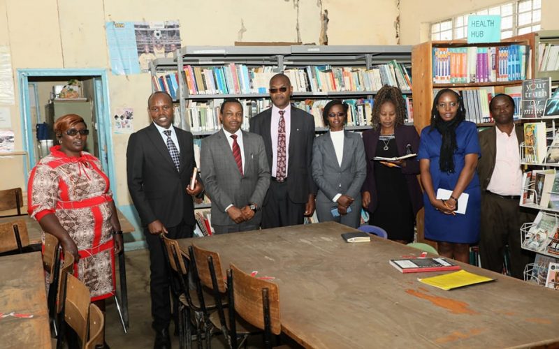 Transfer of the Ol’Kalou library to the County Government by the Kenya National Library Service 1