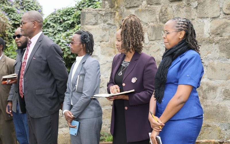 Transfer of the Ol’Kalou library to the County Government by the Kenya National Library Service 3