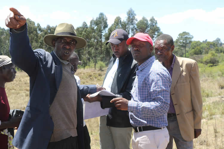 Boundary dispute at Gichungo village in Kaimbaga Ward 2