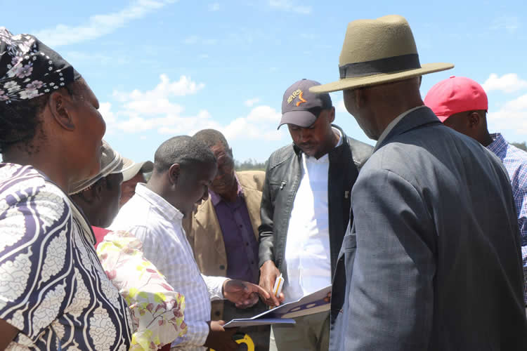 Boundary dispute at Gichungo village in Kaimbaga Ward 4