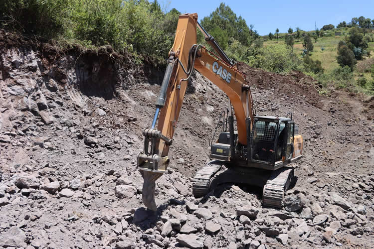 Rehabilitates of feeder roads in Kipipiri Ward 1