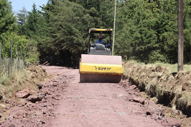 Rehabilitates of feeder roads in Kipipiri Ward 3