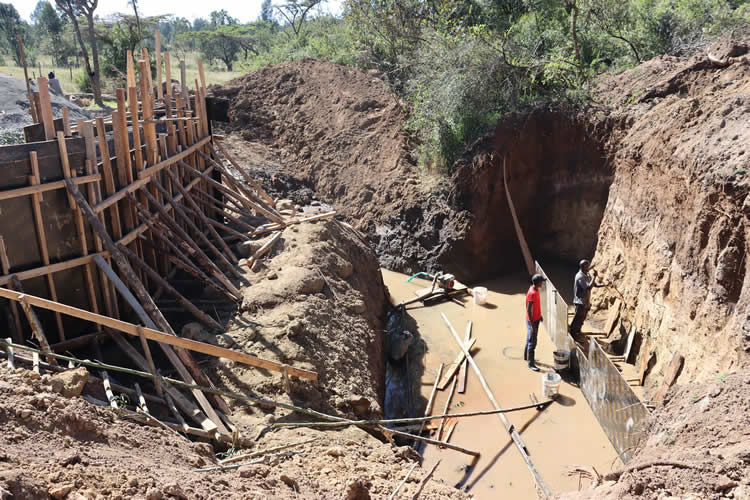 Rumathi box culvert in Rumathi village, Kaimbaga Ward 2