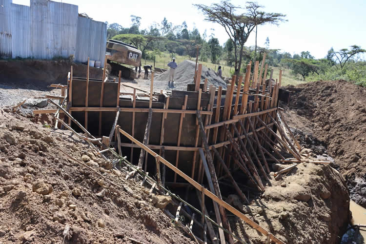 Rumathi box culvert in Rumathi village, Kaimbaga Ward 3