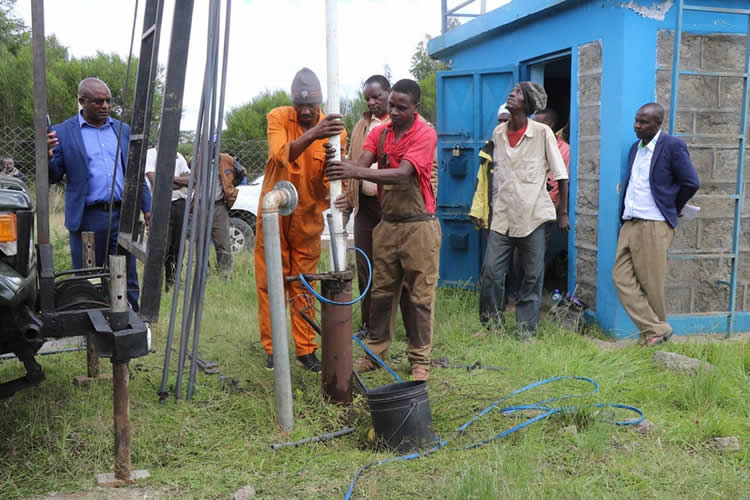diagnostic assessment of Kandutura Primary School’s borehole pump 1