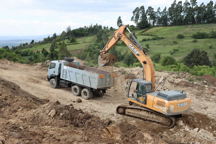 feeder roads in Njambini Ward 1b