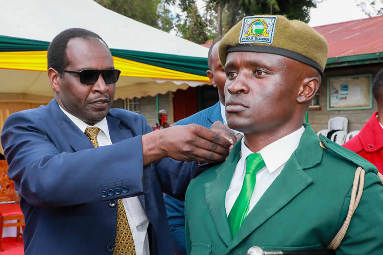 maintain law and order, especially in revenue management 1