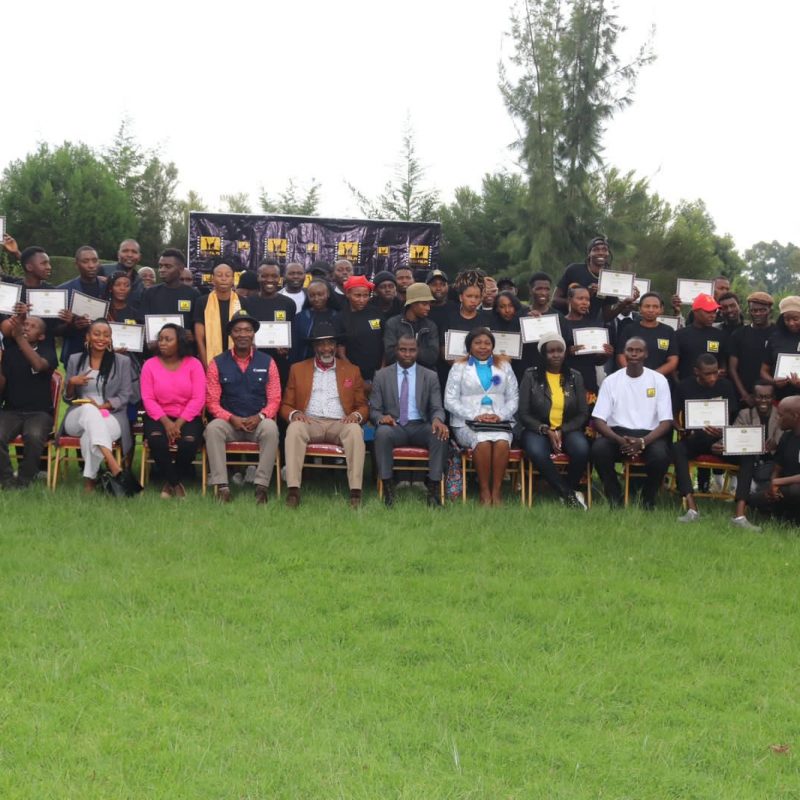 Graduation of 53 youths following a week-long filmmaking skills development program 3