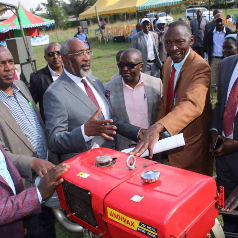 Issuance of a blower-enabled automatic chaff cutter 1