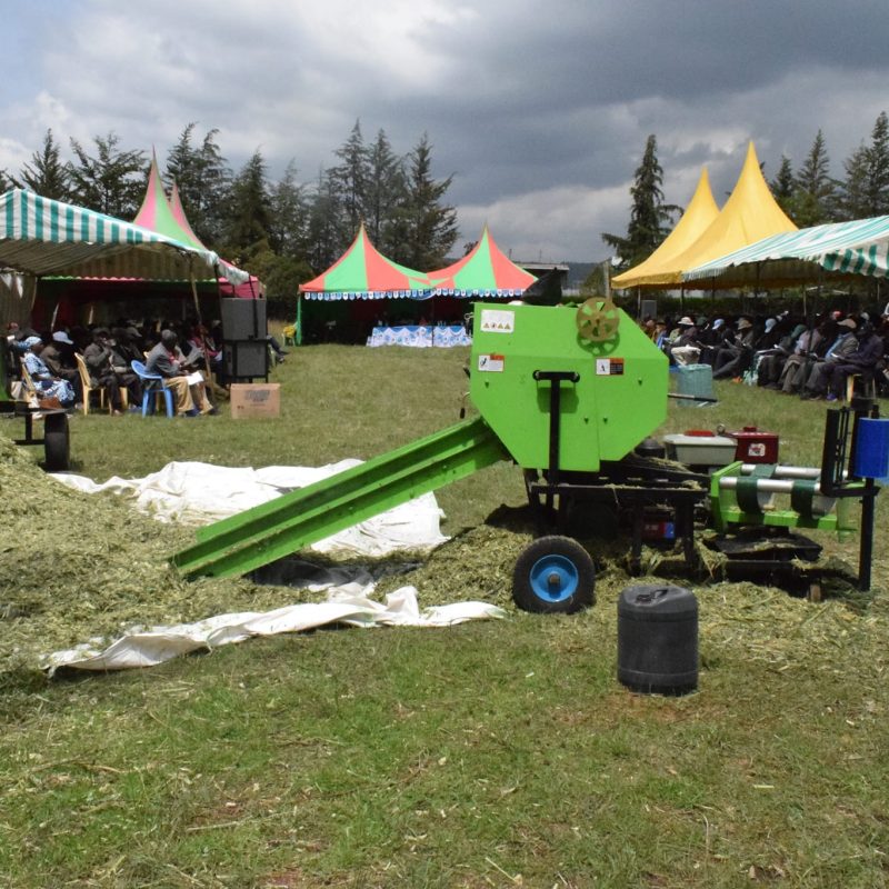 Issuance of a blower-enabled automatic chaff cutter 10
