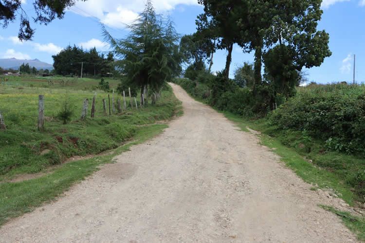 feeder roads in Njambini Ward 2b